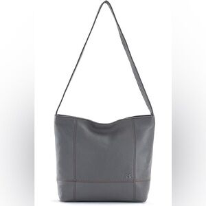 The Sak De Young Hobo leather grey bag over the shoulder